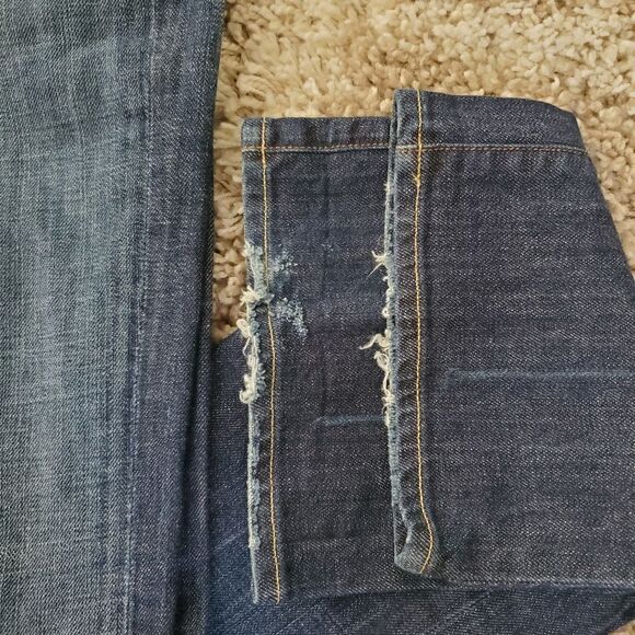 Vintage Citizens of Humanity Kelly #001 Stretch Low Waist Bootcut Jeans - Picture 6 of 12